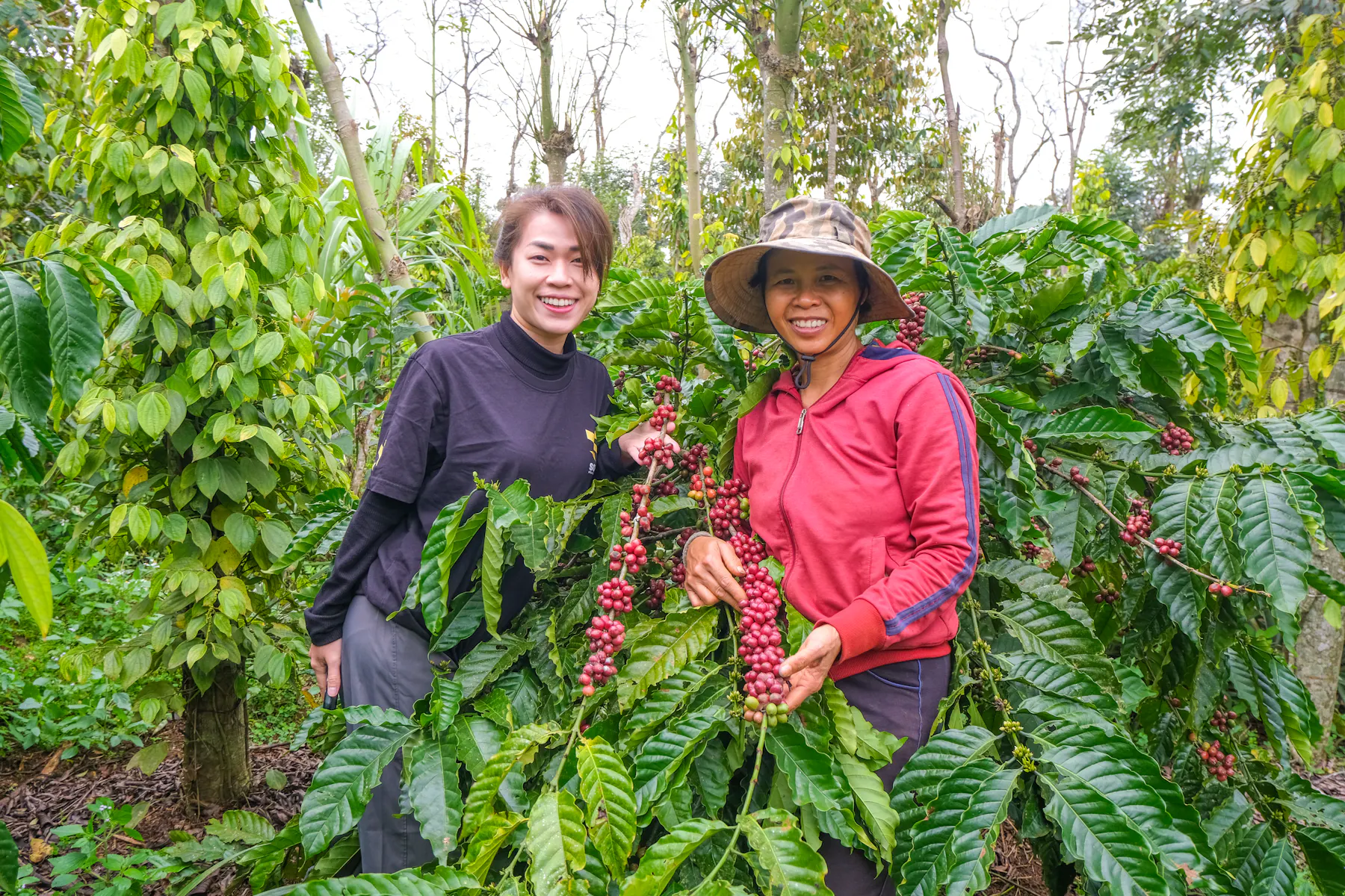Founder Linh Hua (left) of Soul Fine Robusta. Credit: Soul Fine Robusta