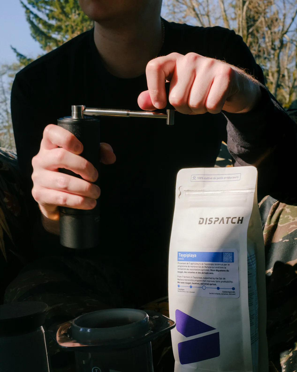 Taypiplaya with aeropress