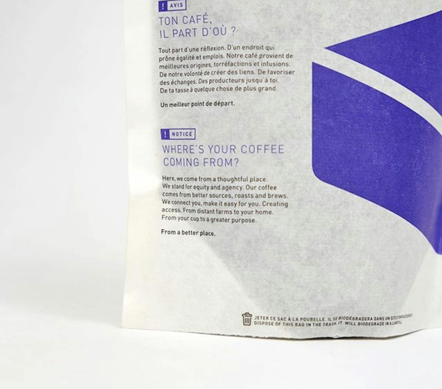 Coffee Bag Detail