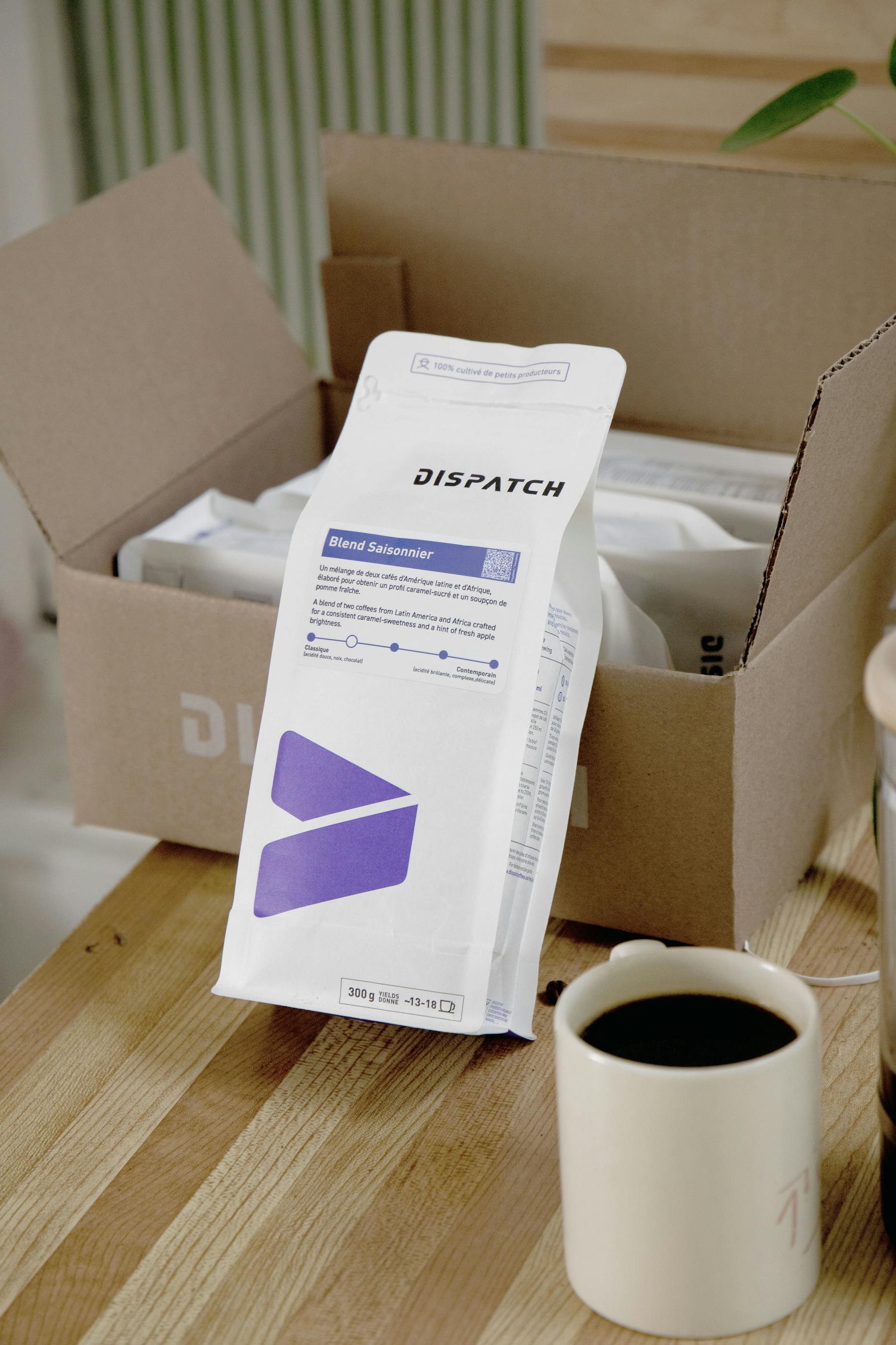 Coffee subscription box